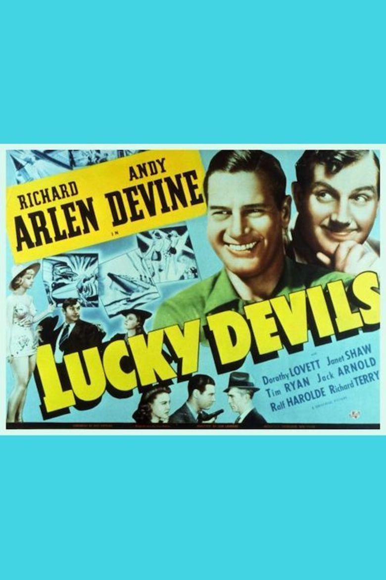 Lucky Devils (1941 film) movie poster