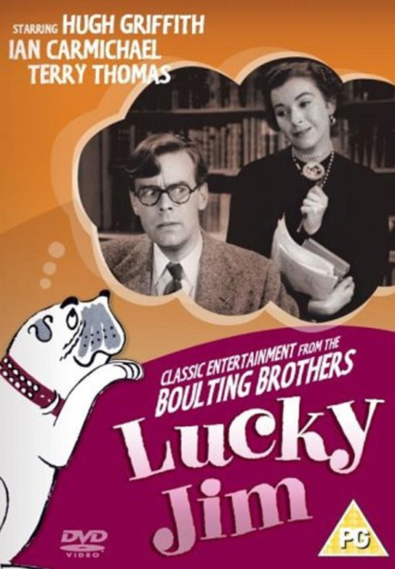 Lucky Jim (1957 film) movie poster