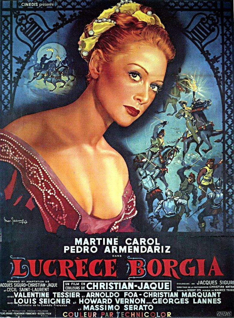 Lucrece Borgia movie poster