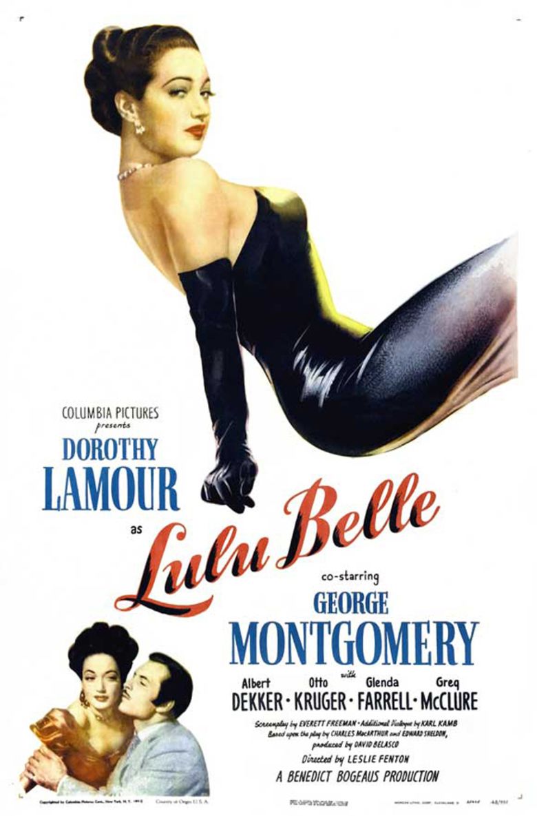 Lulu Belle (film) movie poster