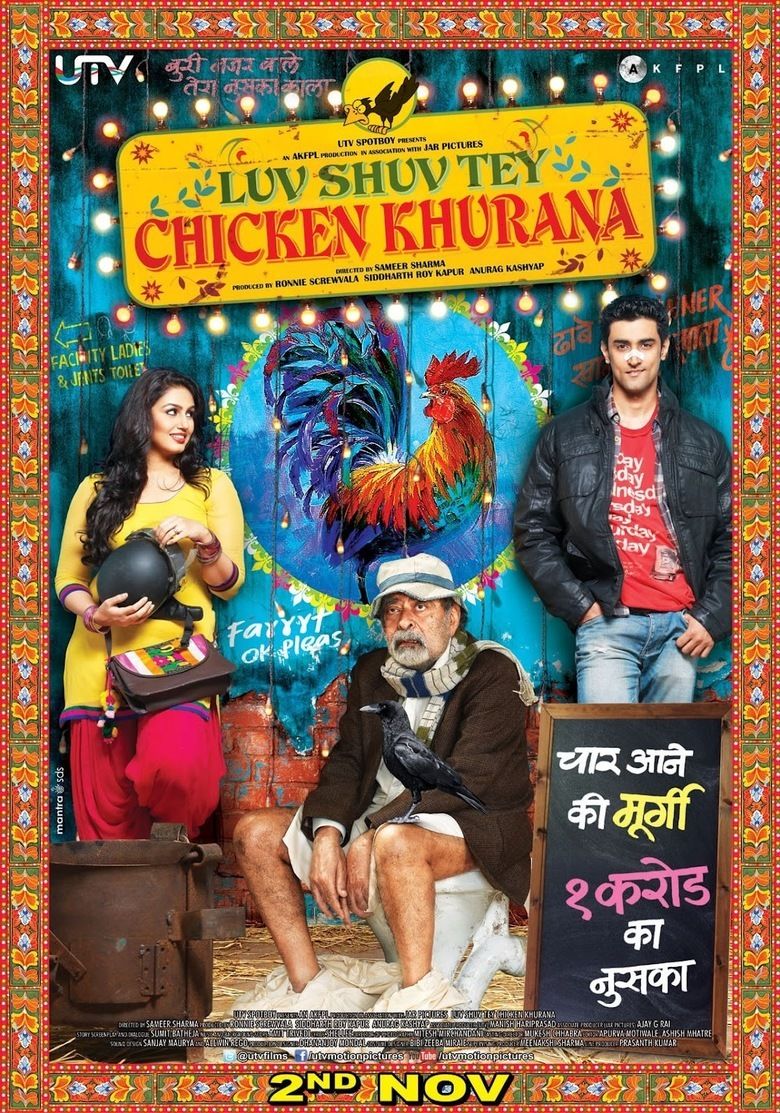 Luv Shuv Tey Chicken Khurana movie poster