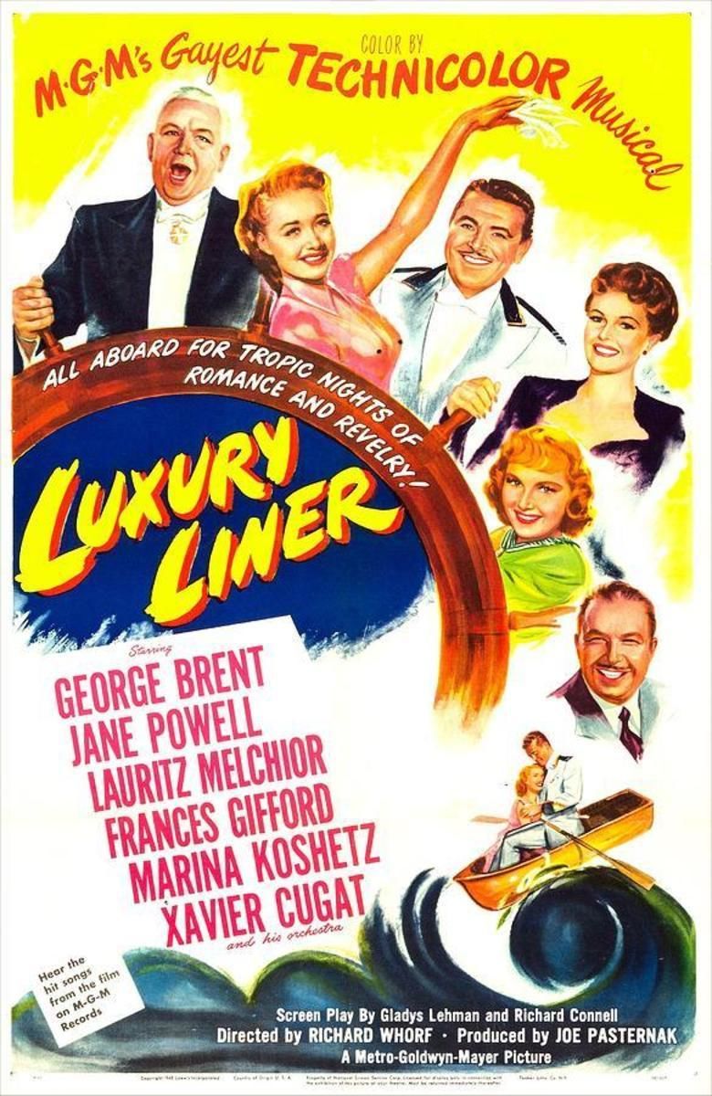 Luxury Liner (film) movie poster