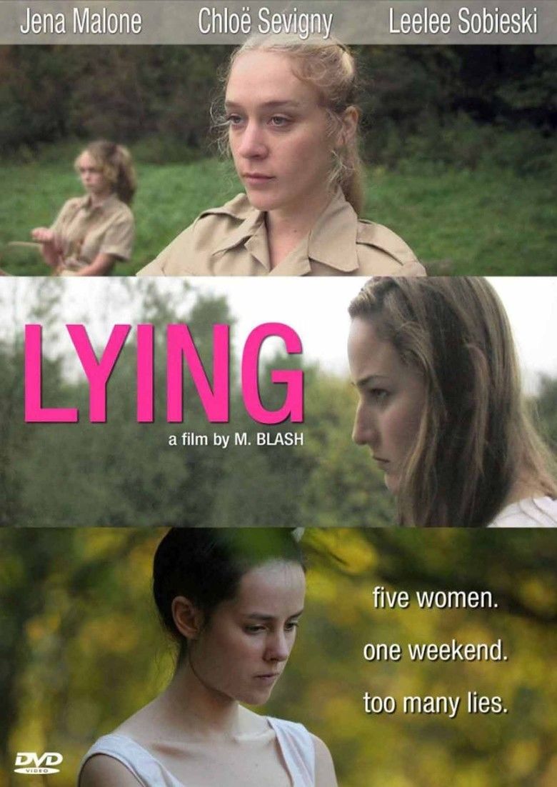 Lying (film) movie poster