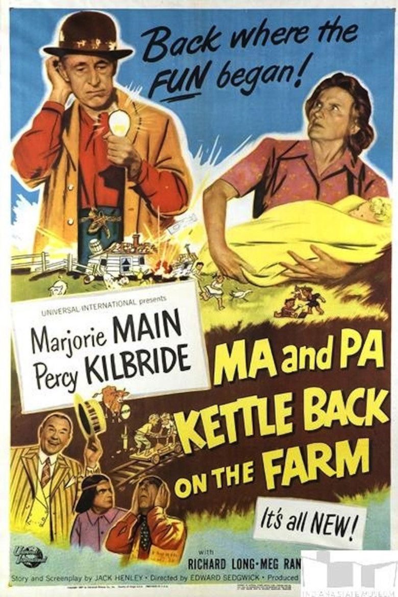 Ma and Pa Kettle Back on the Farm movie poster