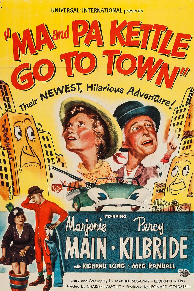 Ma and Pa Kettle Go to Town movie poster