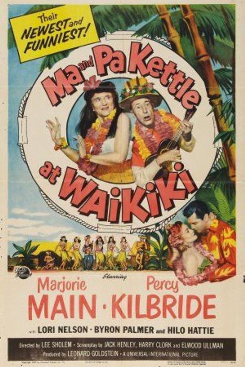 Ma and Pa Kettle at Waikiki movie poster