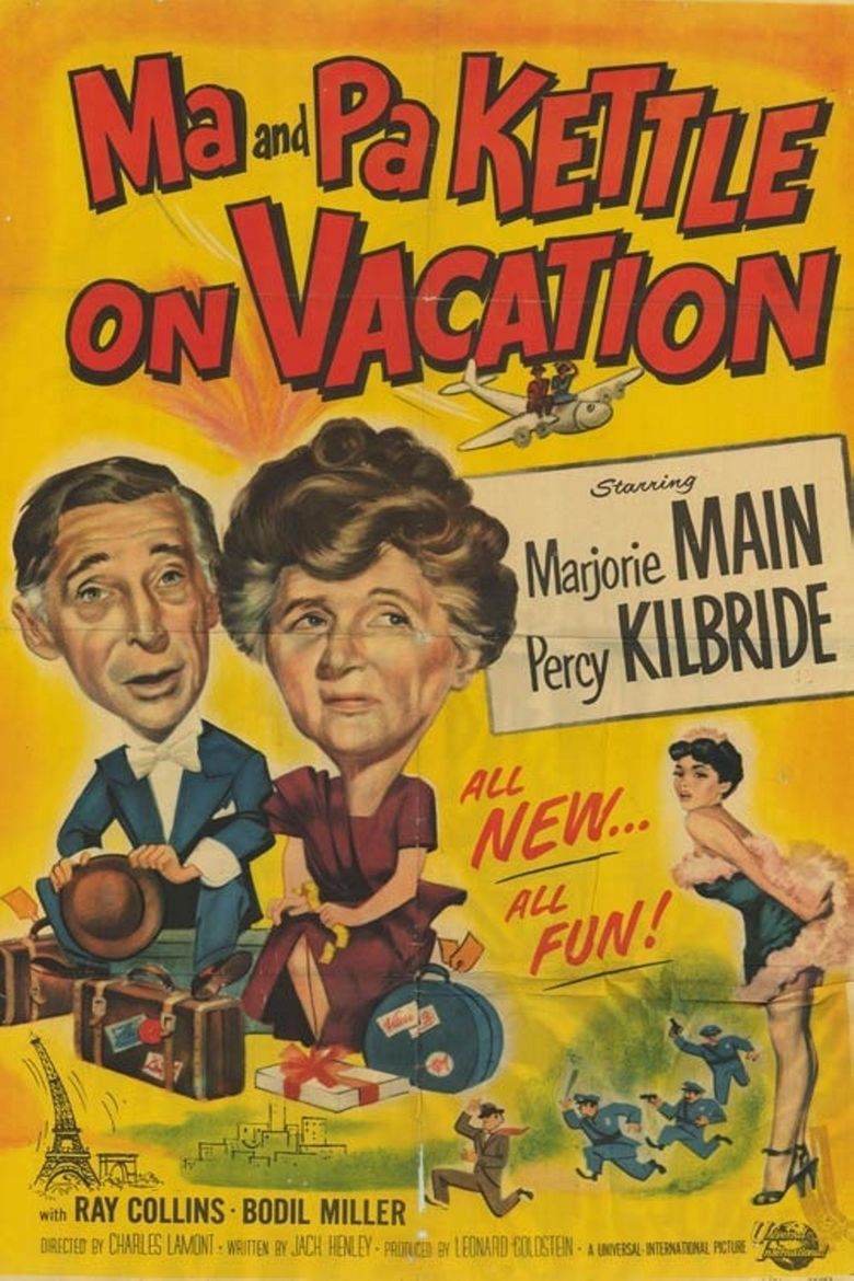 Ma and Pa Kettle on Vacation movie poster