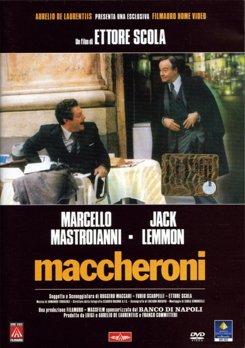 Macaroni (film) movie poster