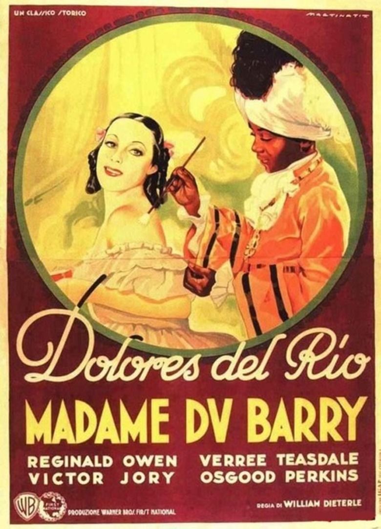 Madame Du Barry (1934 film) movie poster