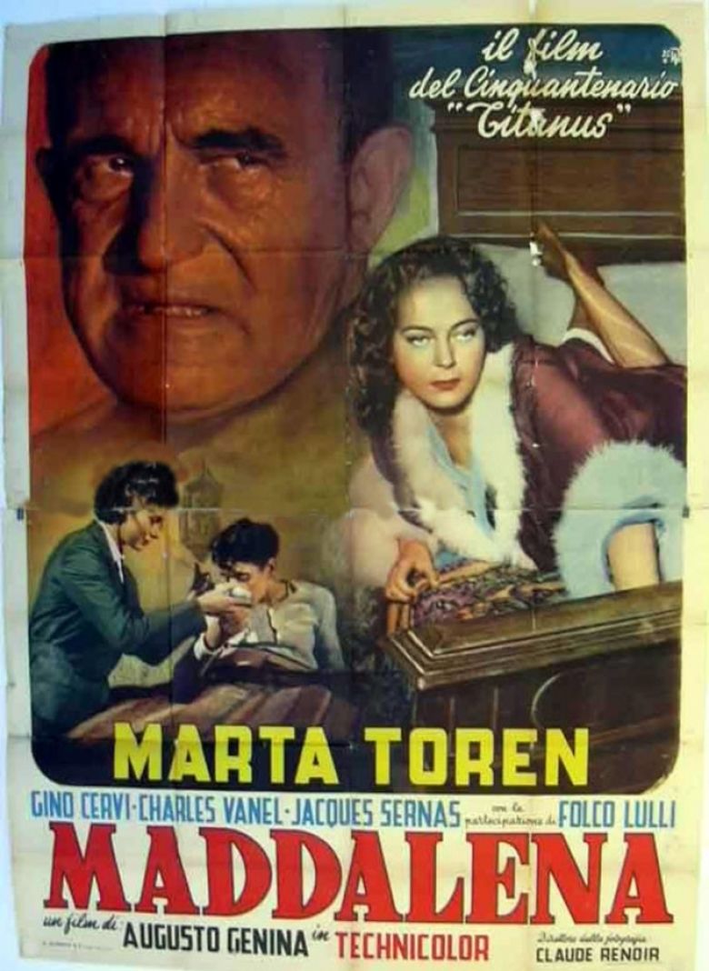 Maddalena (1954 film) movie poster