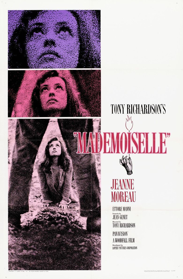 Mademoiselle (1966 film) movie poster