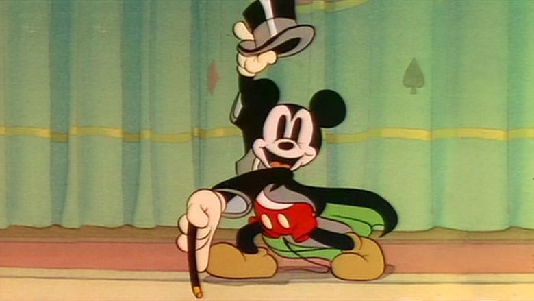 Magician Mickey movie scenes