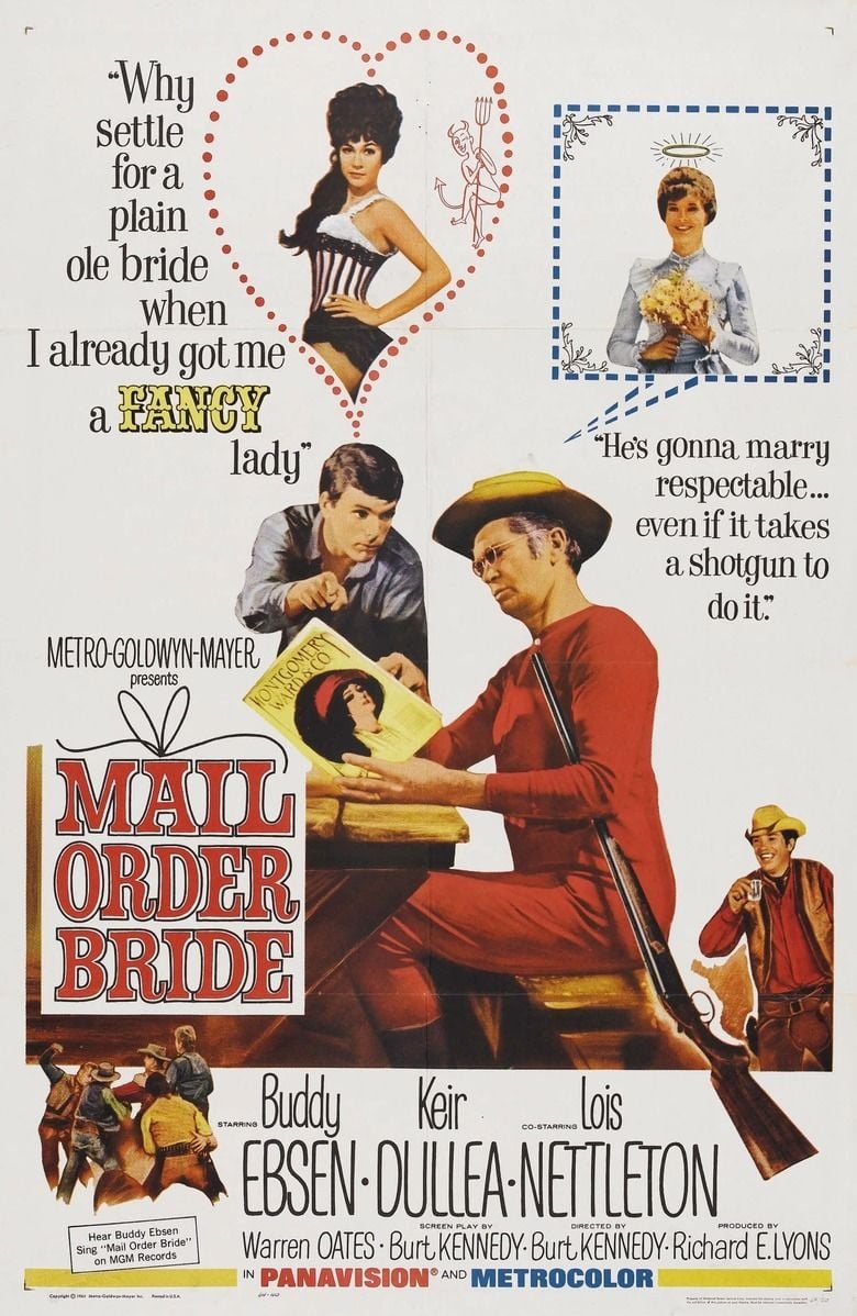 Mail Order Bride (1964 film) movie poster