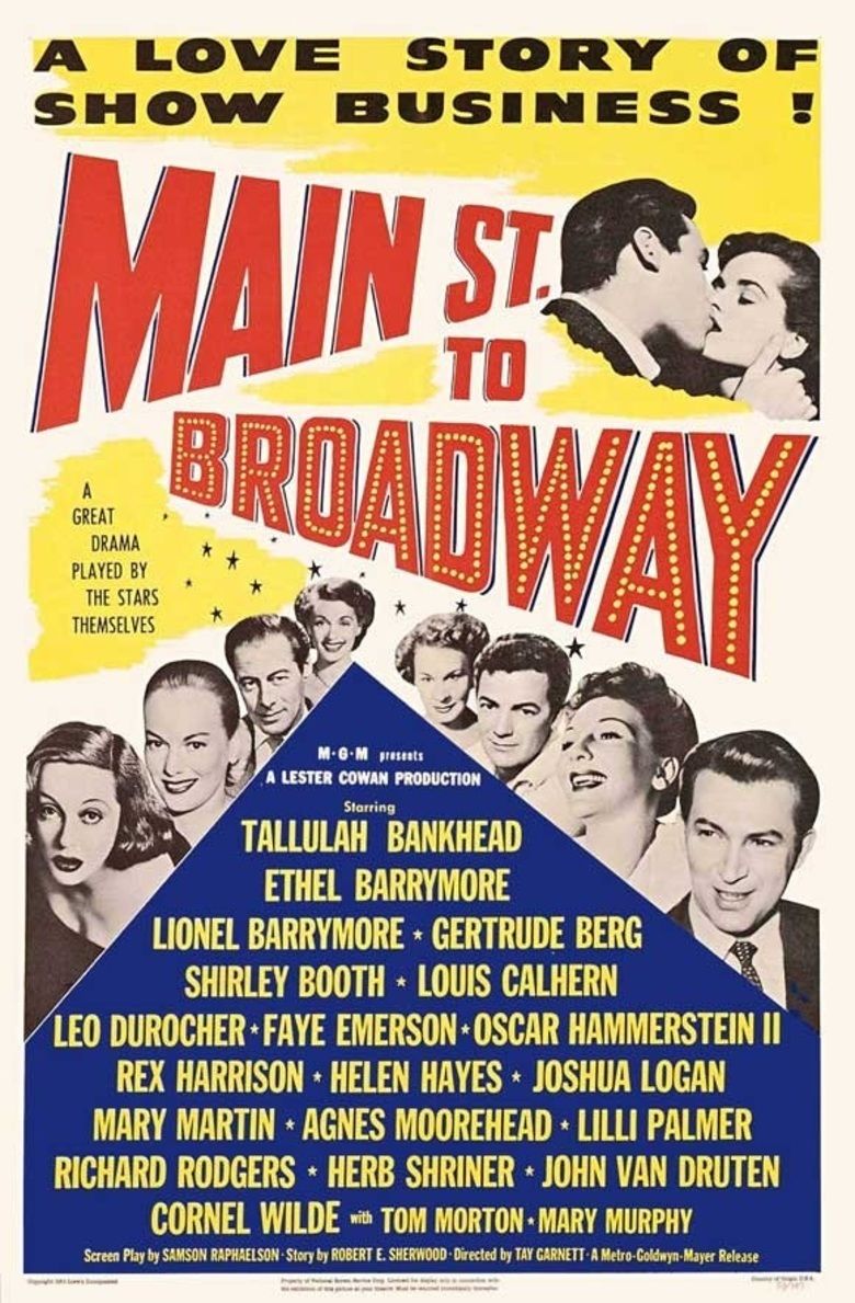 Main Street to Broadway movie poster