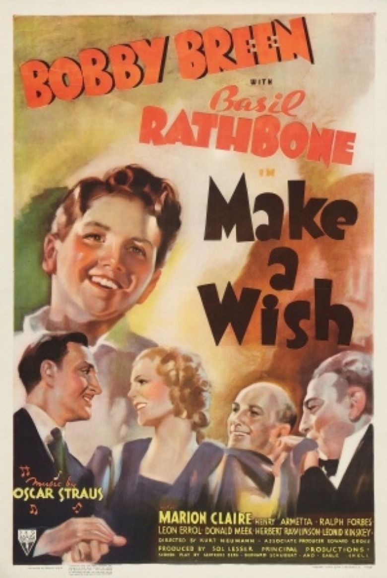 Make a Wish (1937 film) movie poster