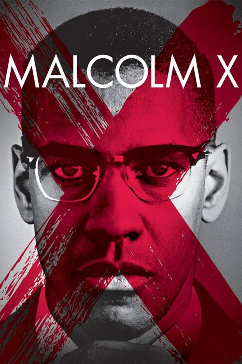 Malcolm X (1992 film) movie poster