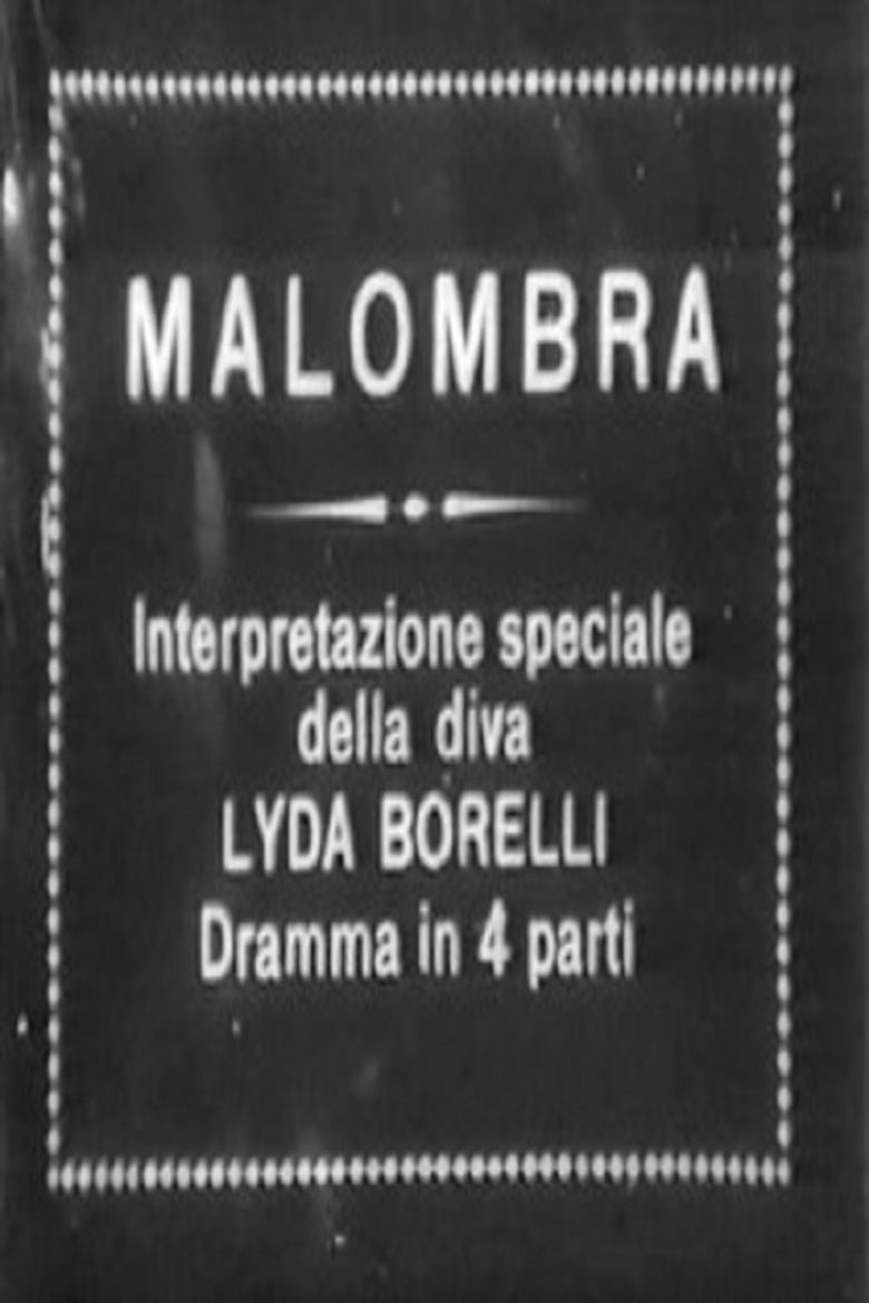 Malombra (1917 film) movie poster