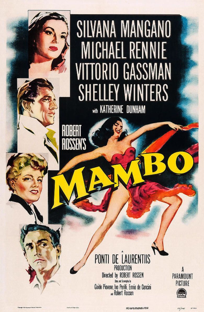 Mambo (film) movie poster