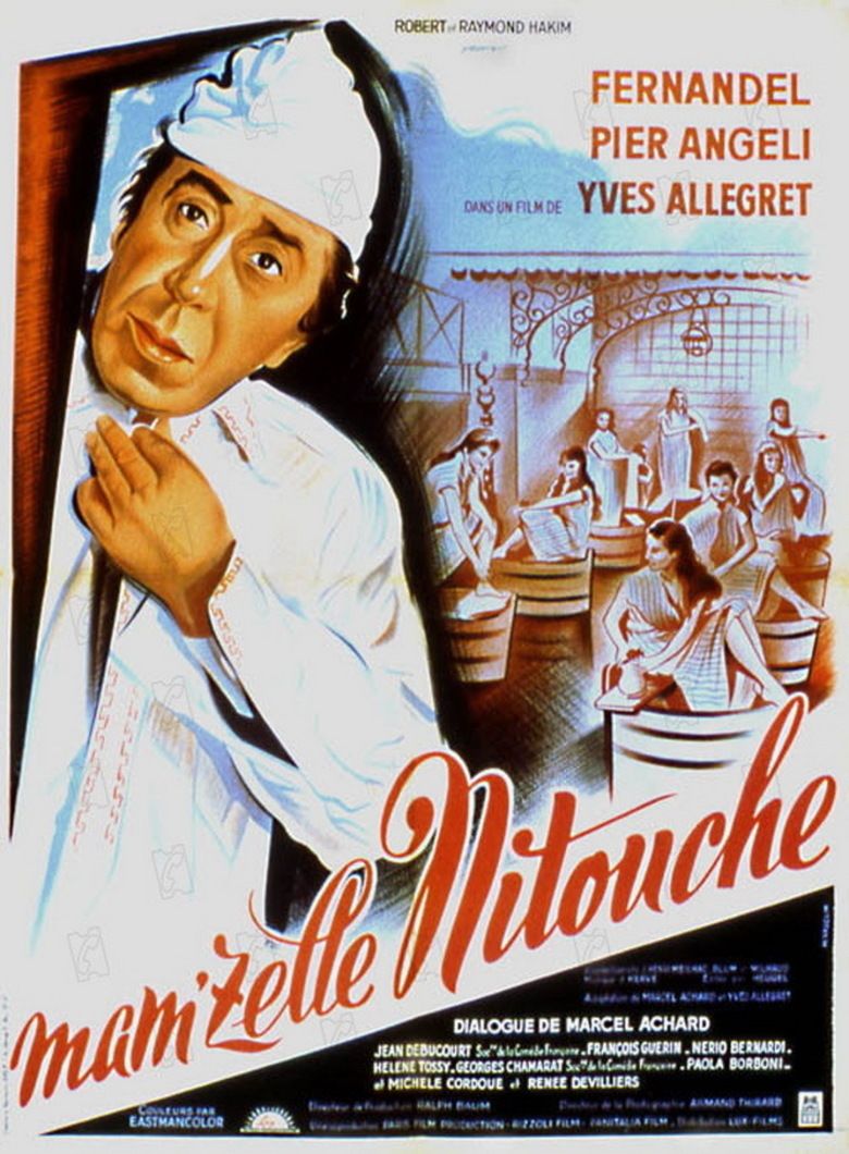 Mamzelle Nitouche (1954 film) movie poster