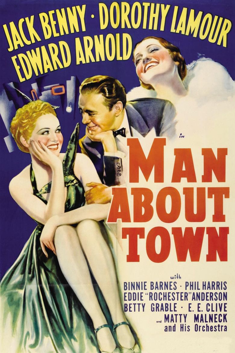 Man About Town (1939 film) movie poster