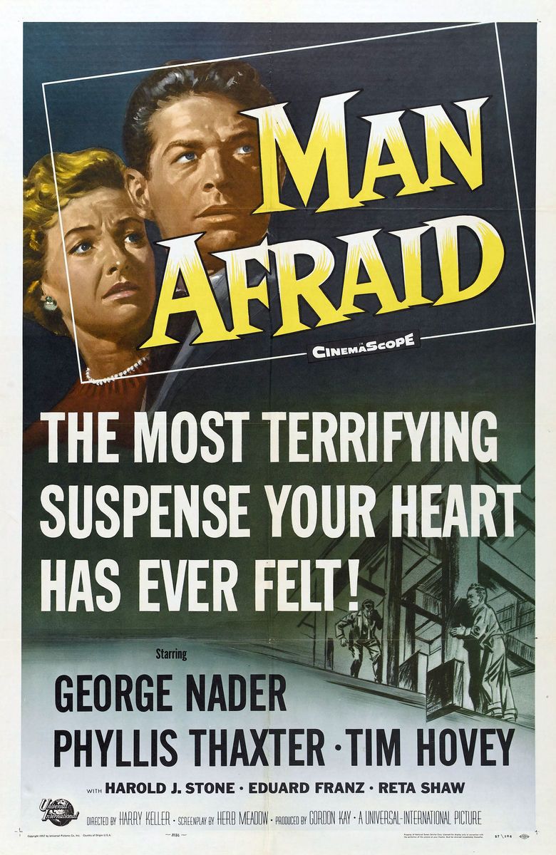Man Afraid movie poster