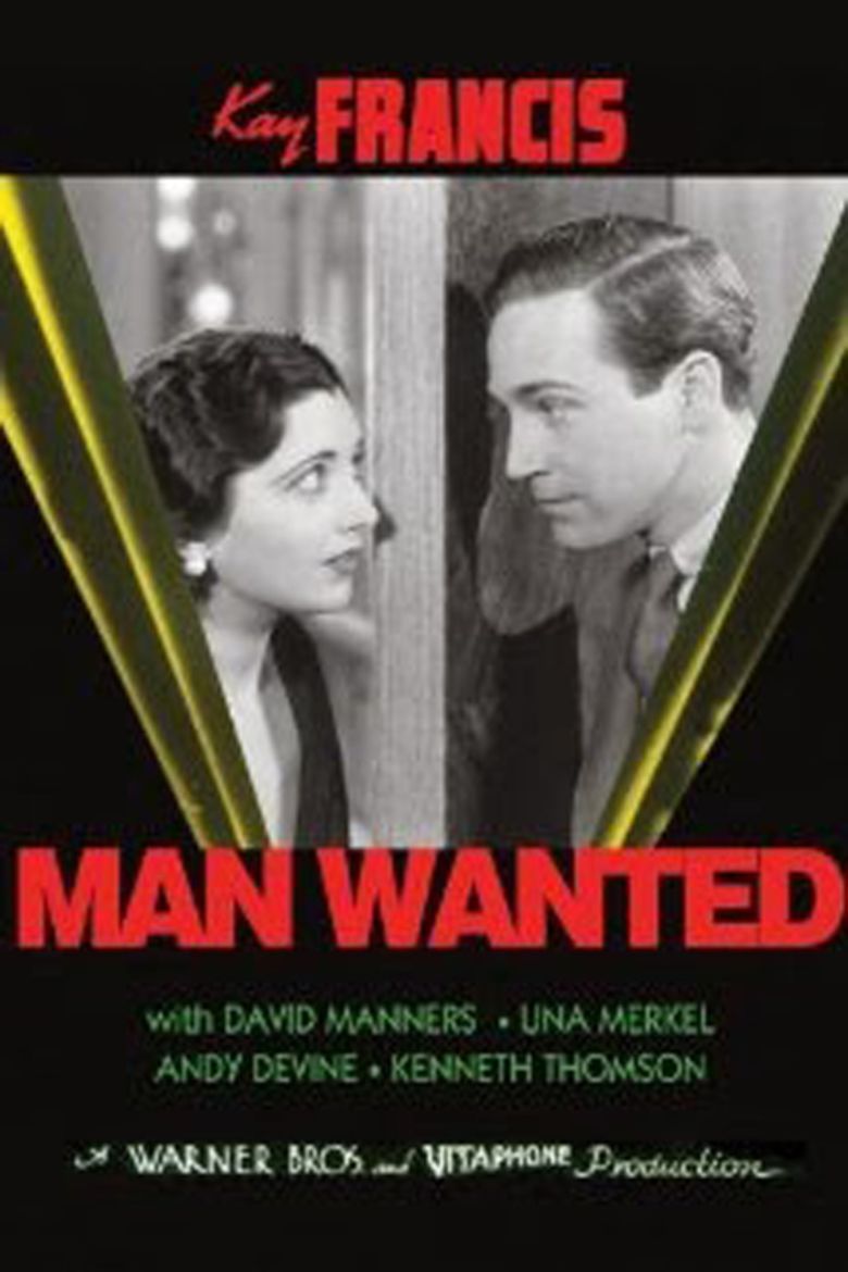 Man Wanted movie poster