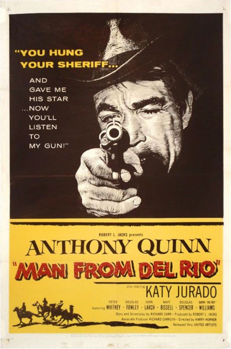 Man from Del Rio movie poster