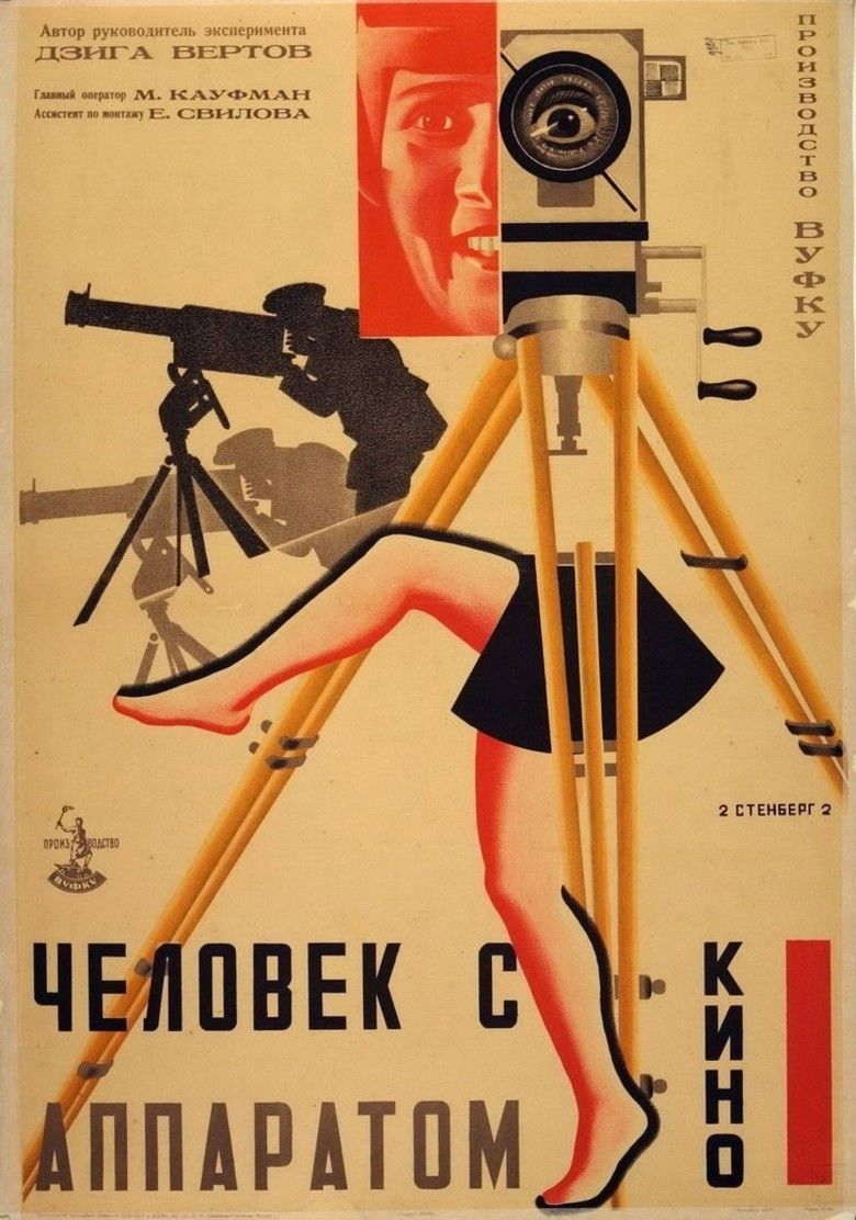 Man with a Movie Camera movie poster