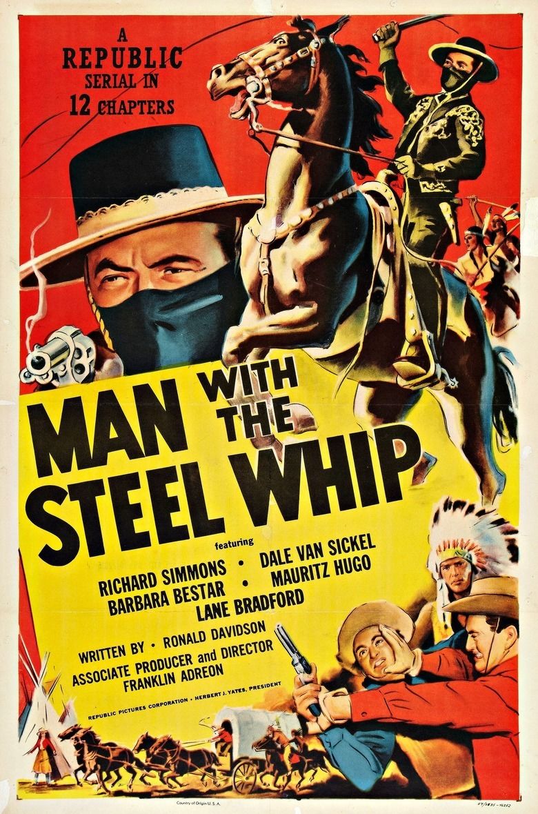 Man with the Steel Whip movie poster