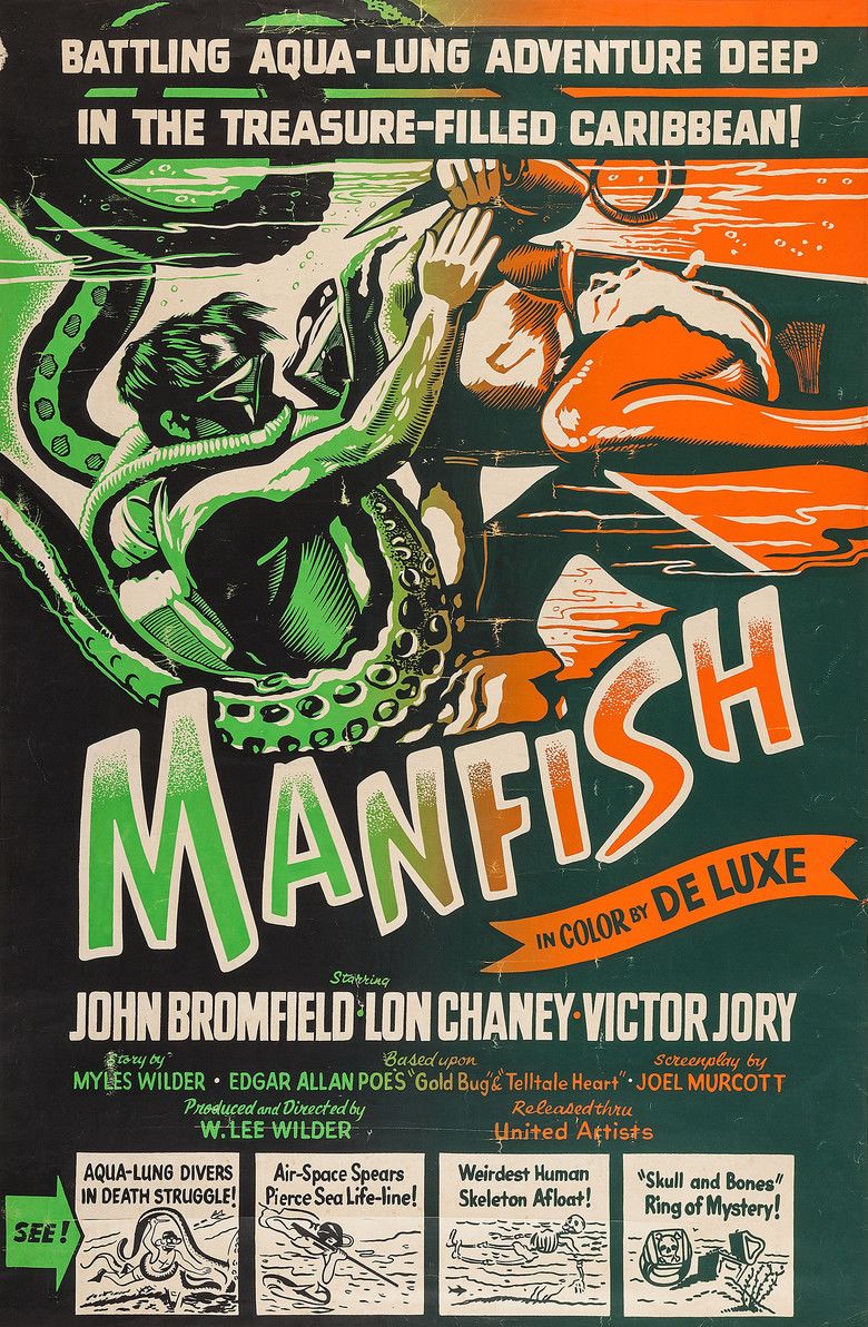 Manfish movie poster