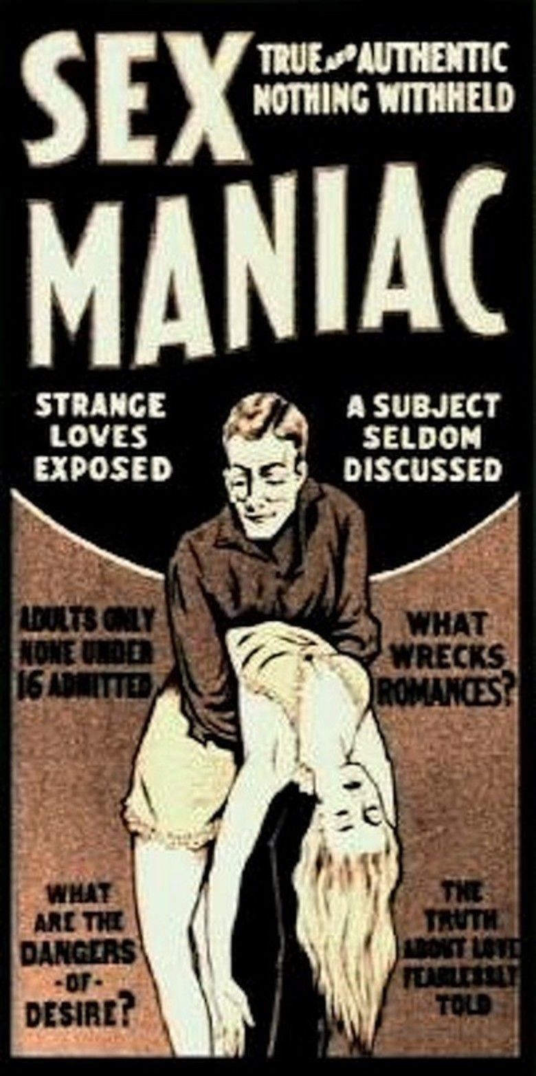 Maniac (1934 film) movie poster
