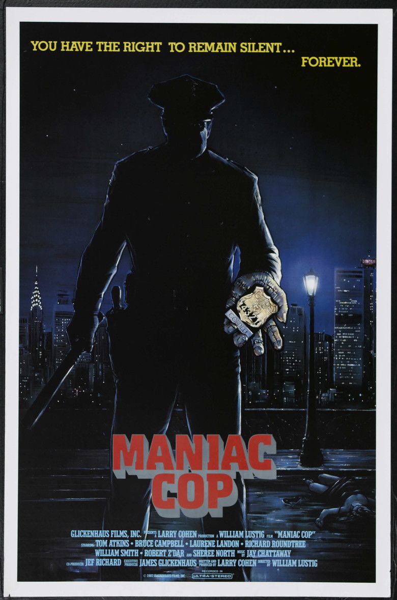 Maniac Cop movie poster