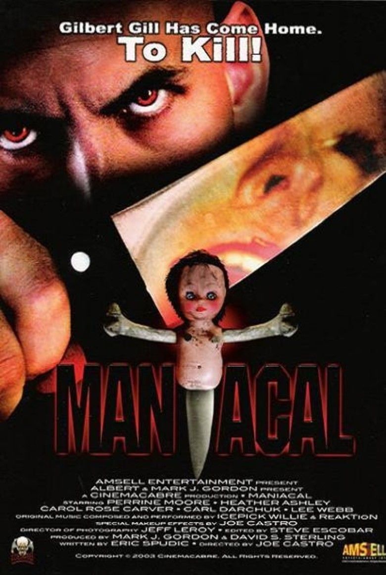Maniacal (film) movie poster