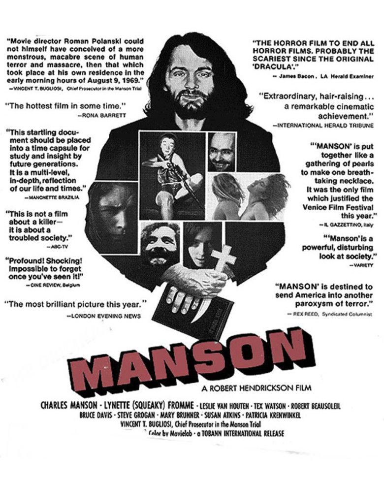Manson (film) movie poster