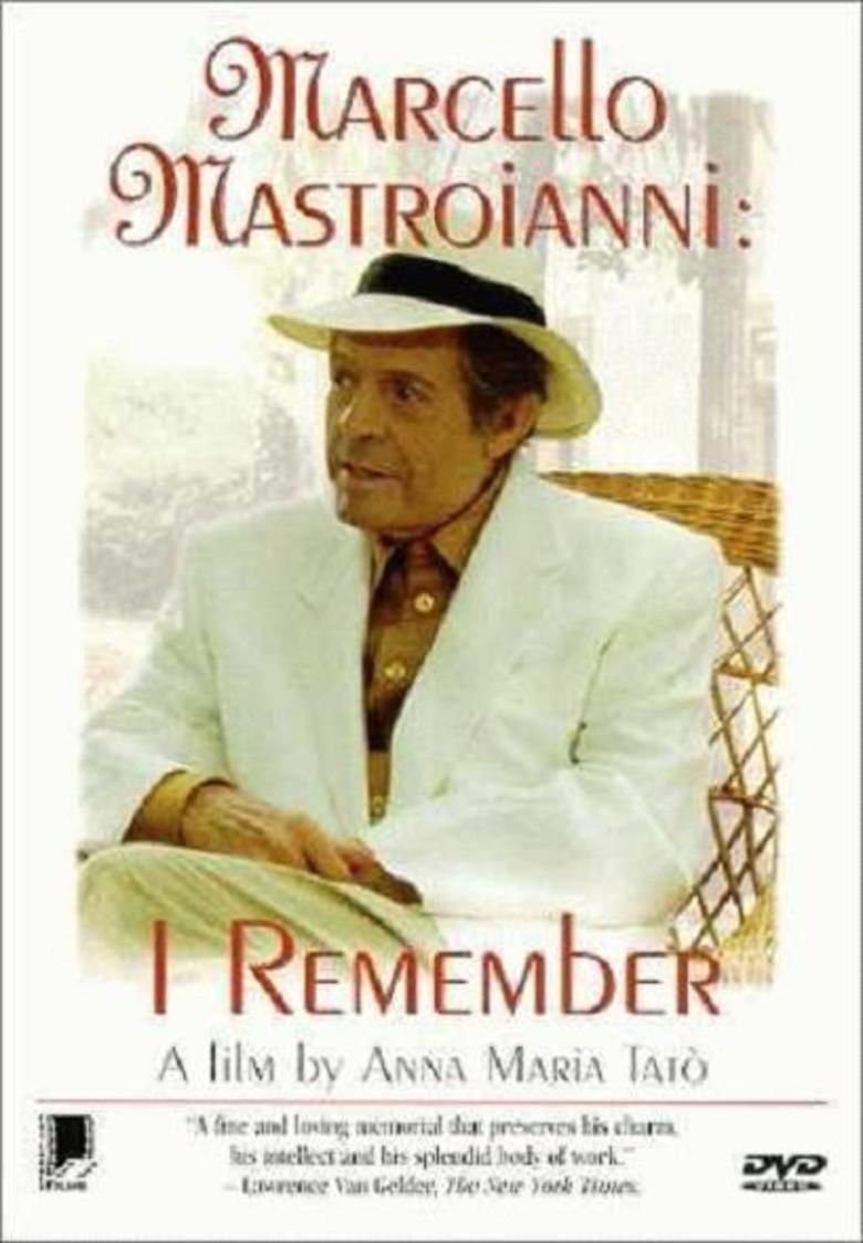 Marcello Mastroianni: I Remember movie poster