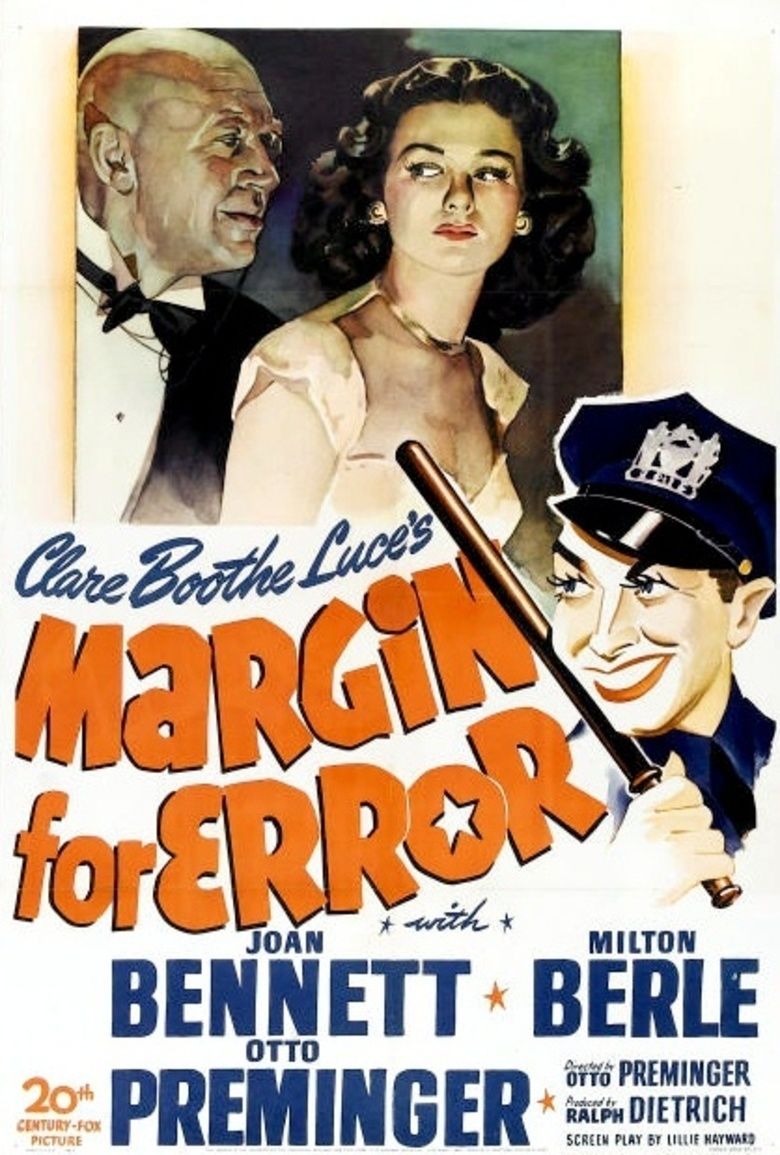 Margin for Error movie poster