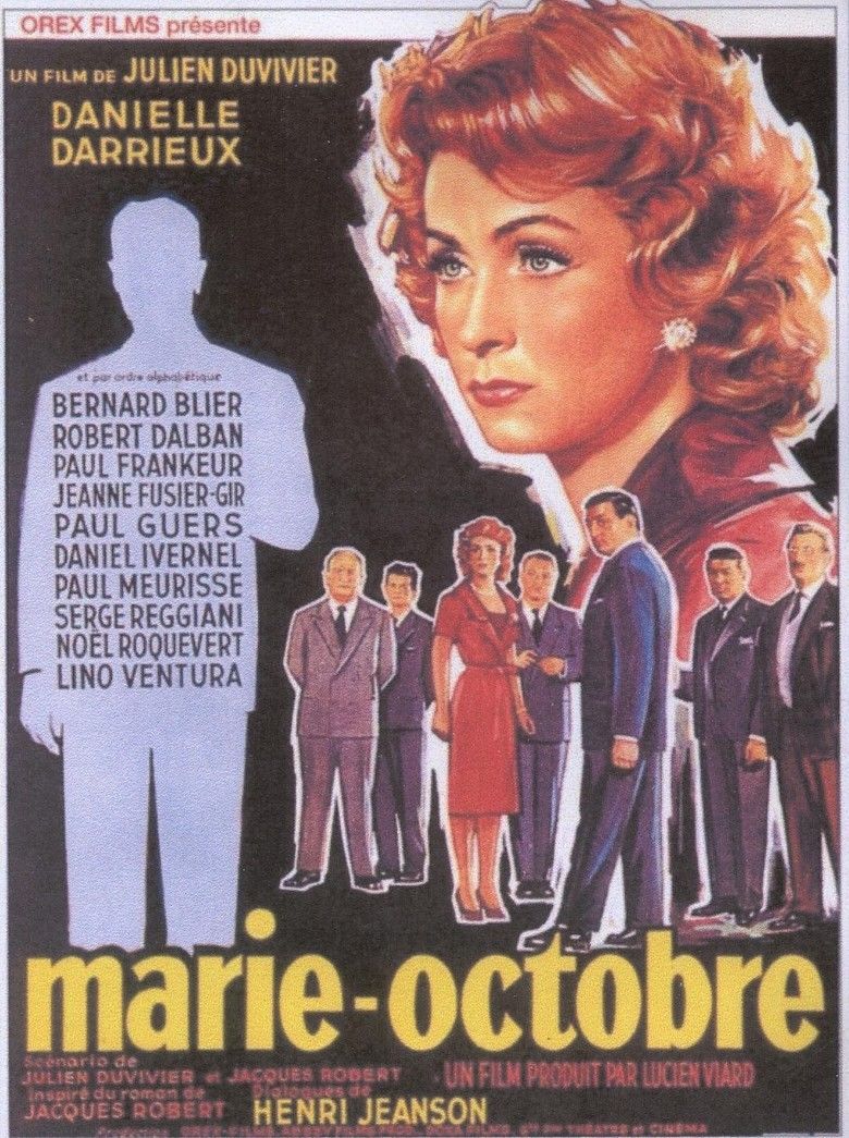 Marie Octobre movie poster