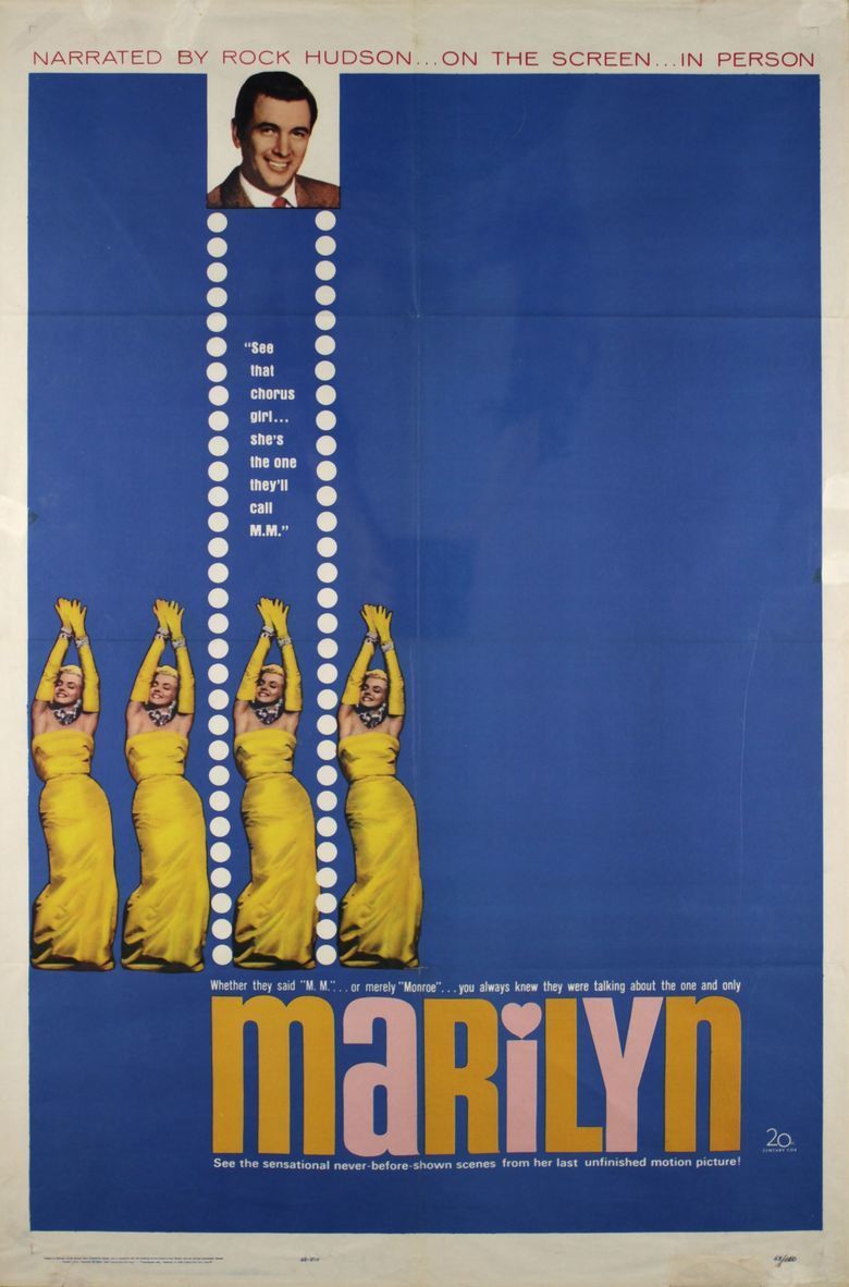 Marilyn (1963 film) movie poster