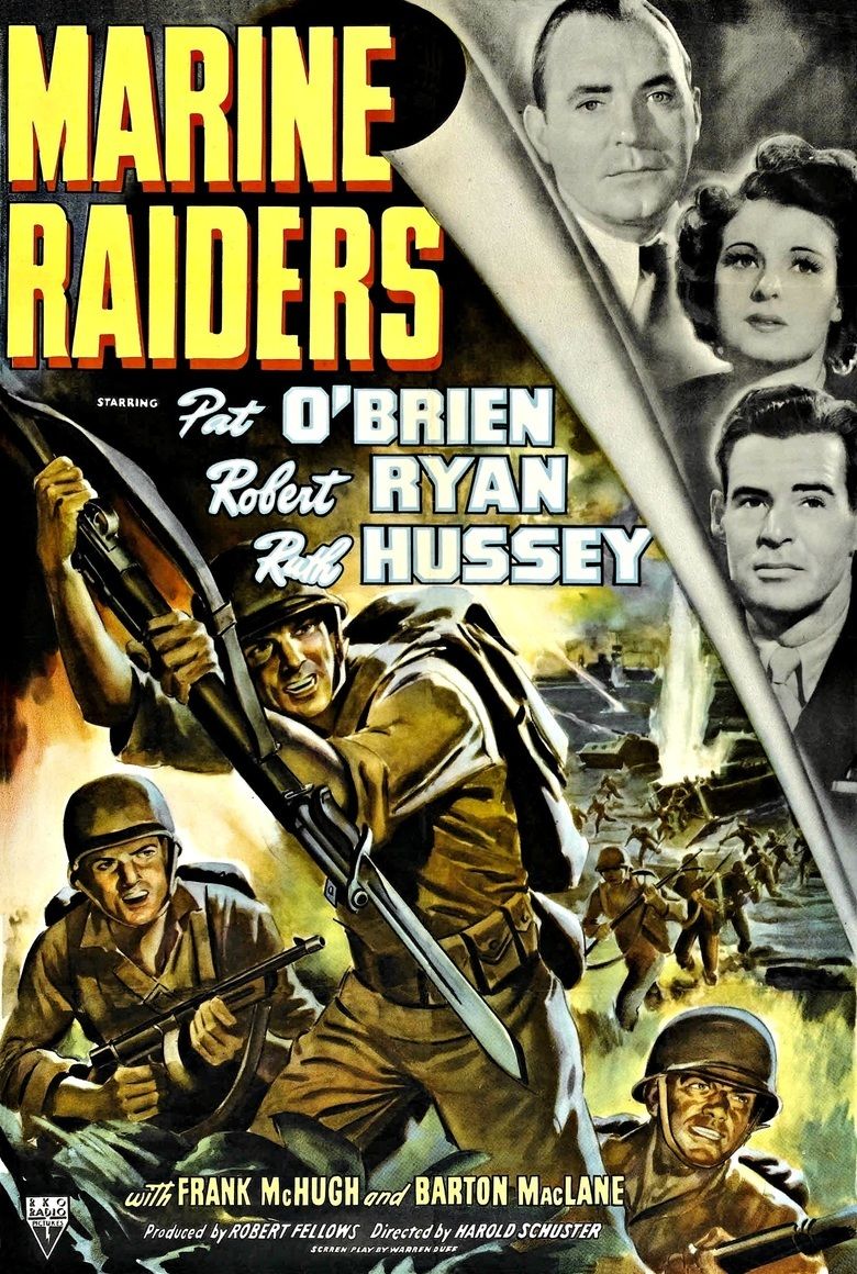 Marine Raiders (film) movie poster
