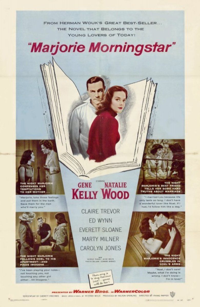 Marjorie Morningstar (film) movie poster