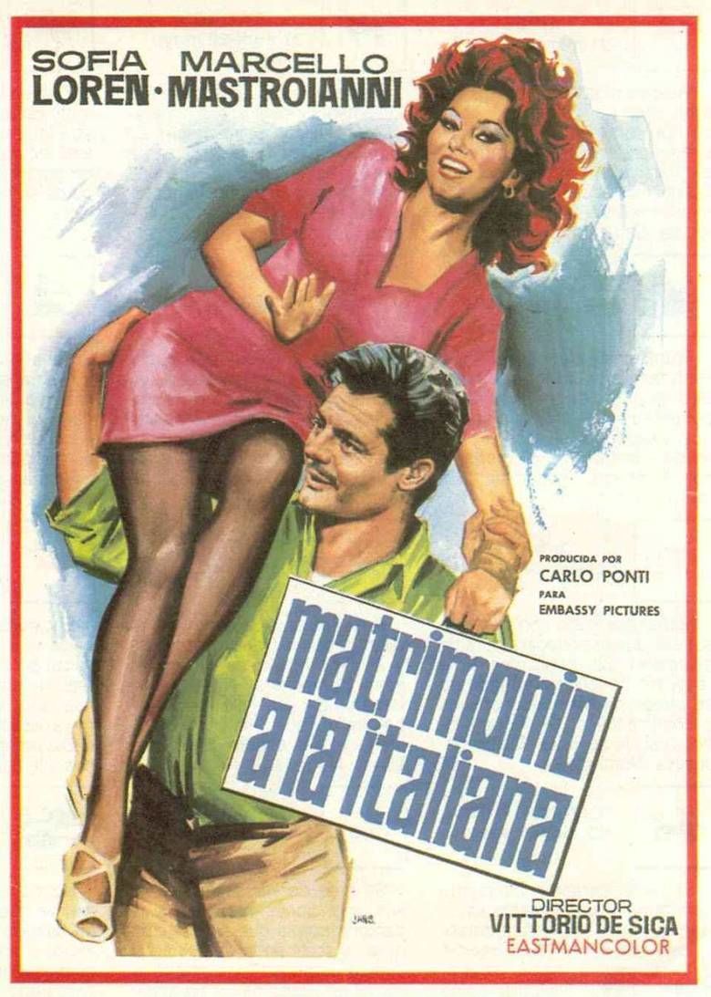 Marriage Italian Style movie poster