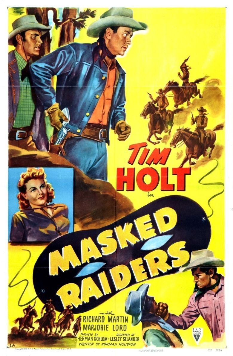 Masked Raiders movie poster