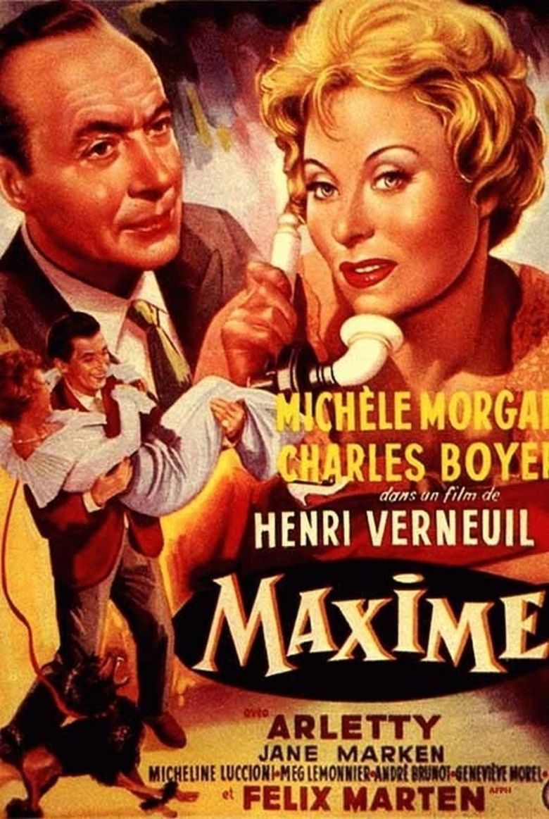 Maxime (film) movie poster