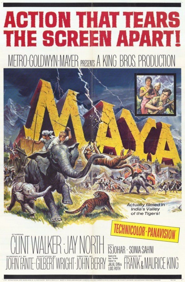 Maya (1966 film) movie poster