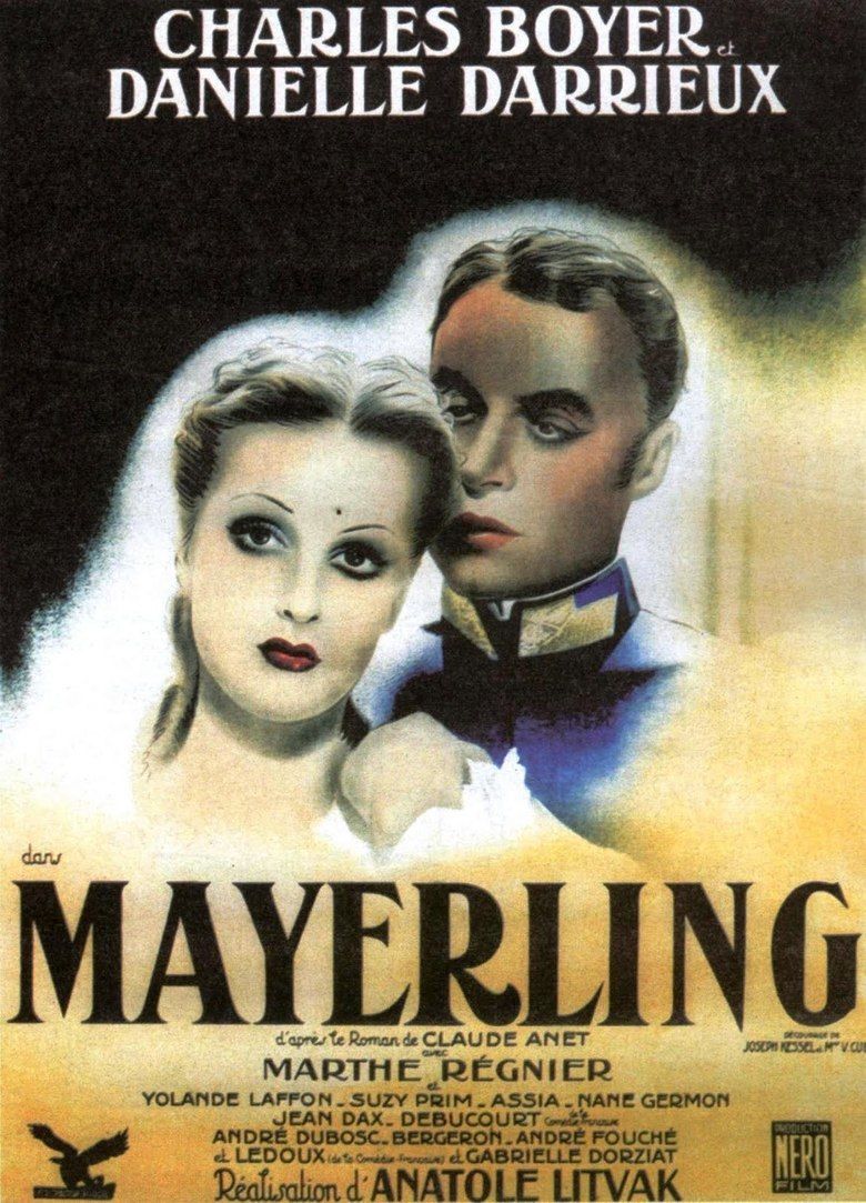 Mayerling (1936 film) movie poster