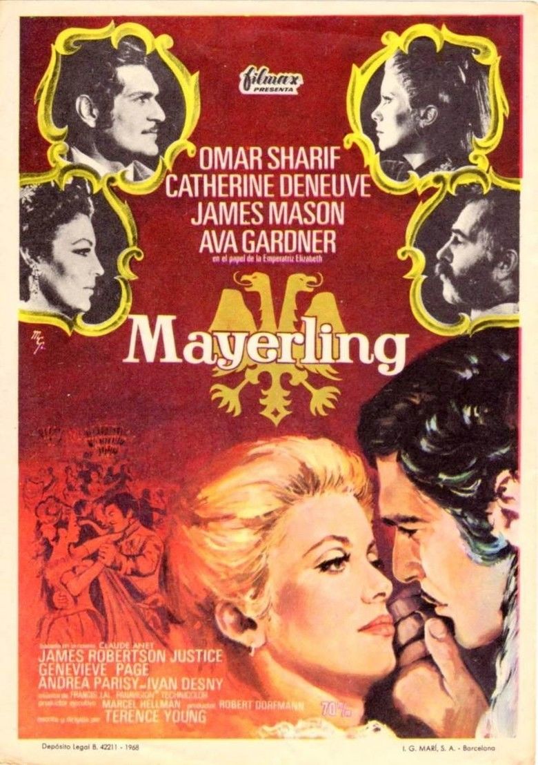 Mayerling (1968 film) movie poster