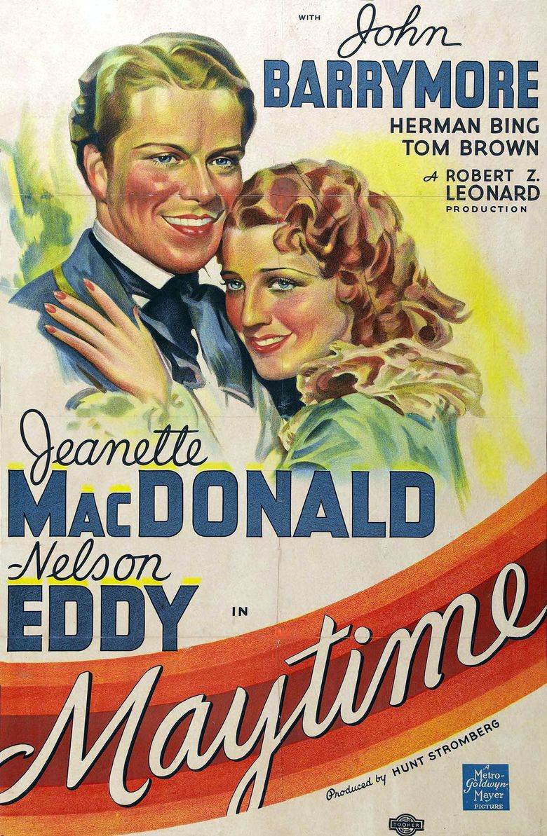 Maytime (1937 film) movie poster
