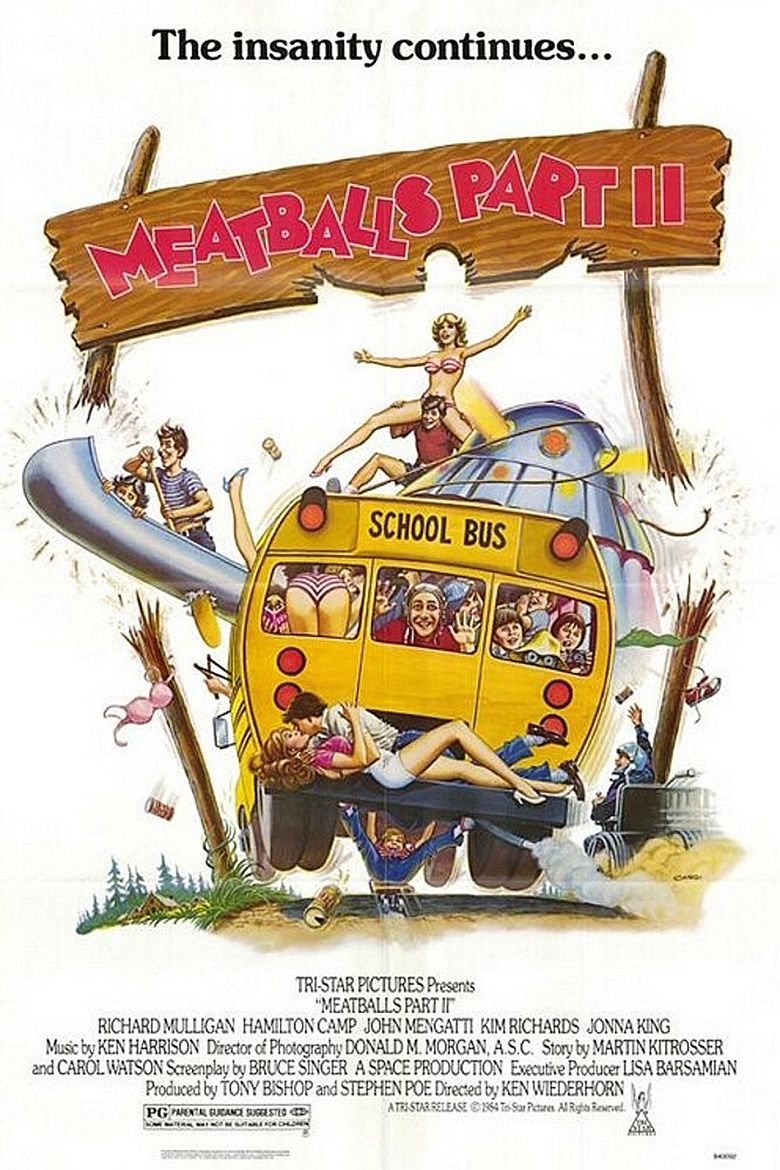 Meatballs Part II movie poster