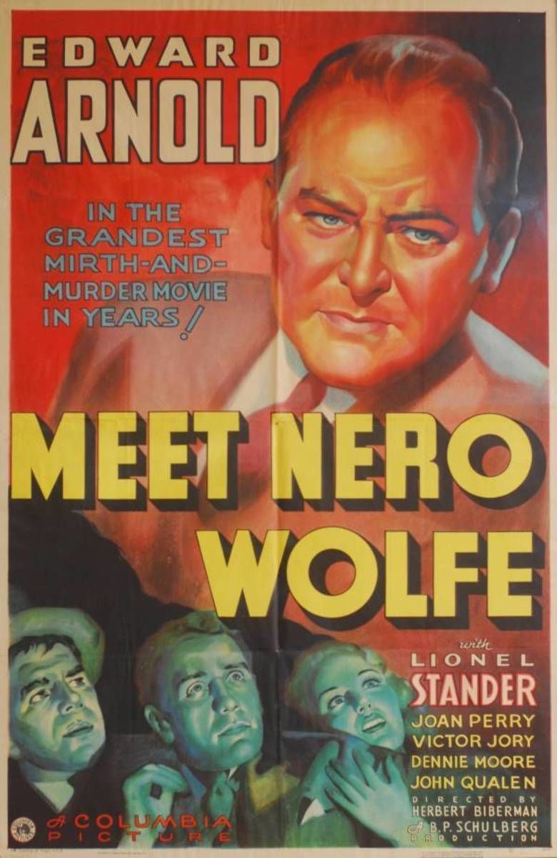 Meet Nero Wolfe movie poster