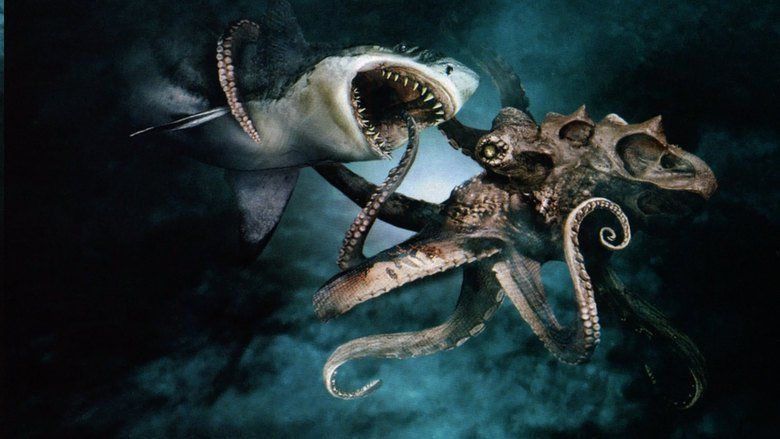 Mega Shark Versus Giant Octopus movie scenes